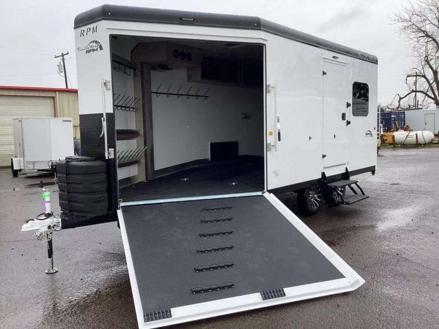 New COMING FALL 2025! 2026 Trails West RPM 20'  Snowmobile Trailer-Value Package-7.5 gal. LP Tanks-14 x 14 Vent w/High Powered Fan