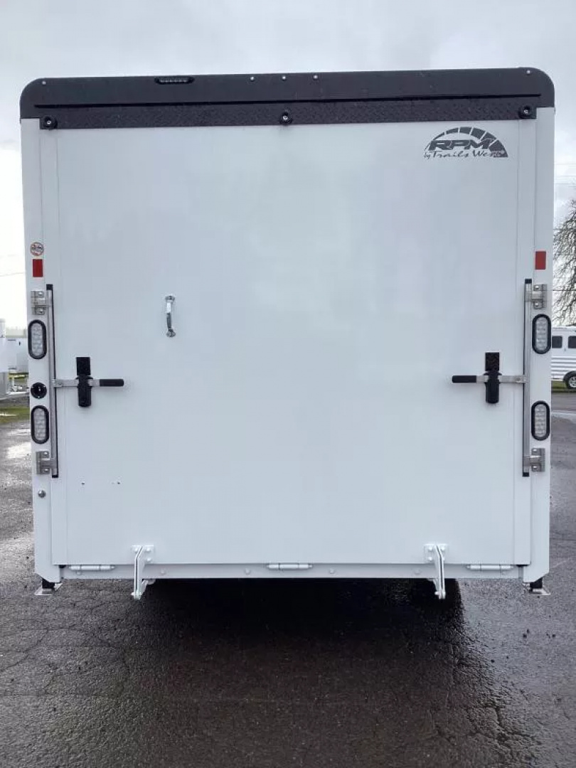 New COMING FALL 2025! 2026 Trails West RPM 20'  Snowmobile Trailer-Value Package-7.5 gal. LP Tanks-14 x 14 Vent w/High Powered Fan