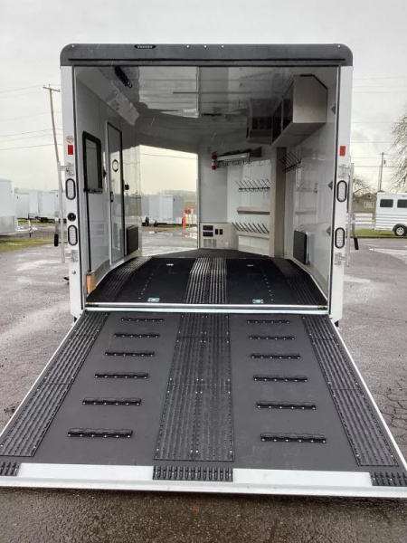 New COMING FALL 2025! 2026 Trails West RPM 20'  Snowmobile Trailer-Value Package-7.5 gal. LP Tanks-14 x 14 Vent w/High Powered Fan