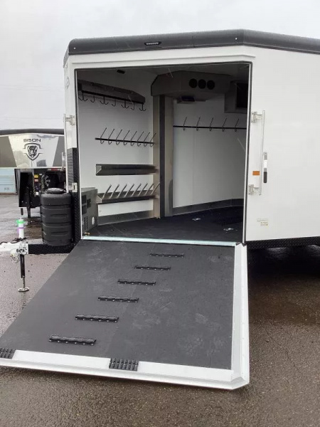 New COMING FALL 2025! 2026 Trails West RPM 20'  Snowmobile Trailer-Value Package-7.5 gal. LP Tanks-14 x 14 Vent w/High Powered Fan