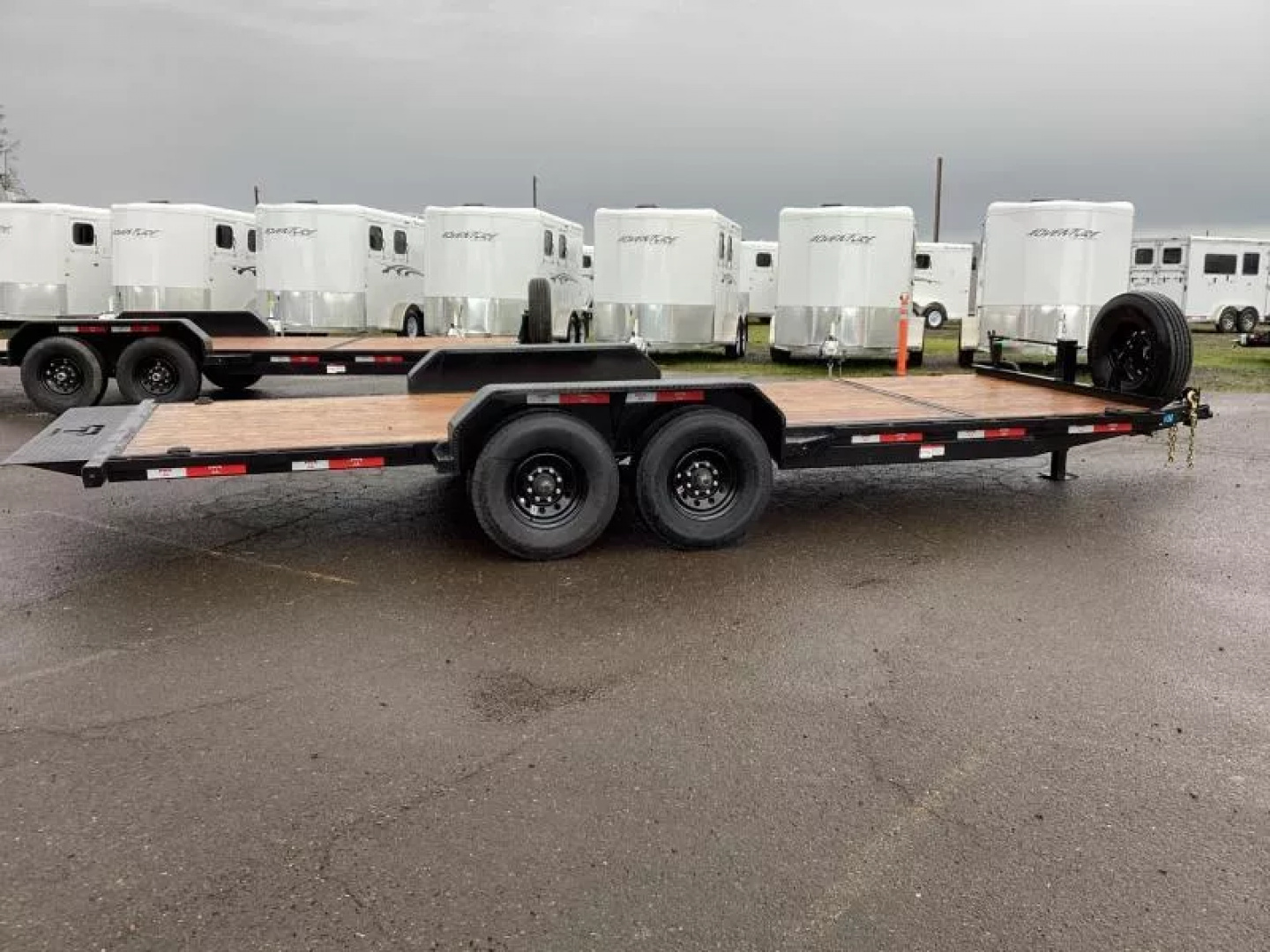 New PRICE REDUCED! 2025 Teton Trailer 22ft Tilt Deck 16K Trailer