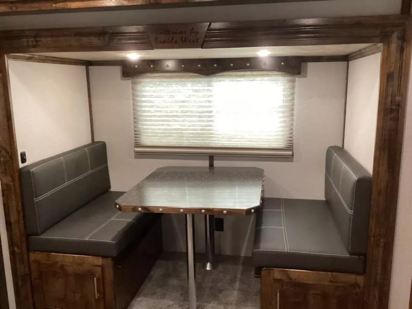 New 2026 Trails West Sierra 15x19 Horse Trailer w/Slide- Haypod & Ladder- Escape Door- Stud Divider-Mangers