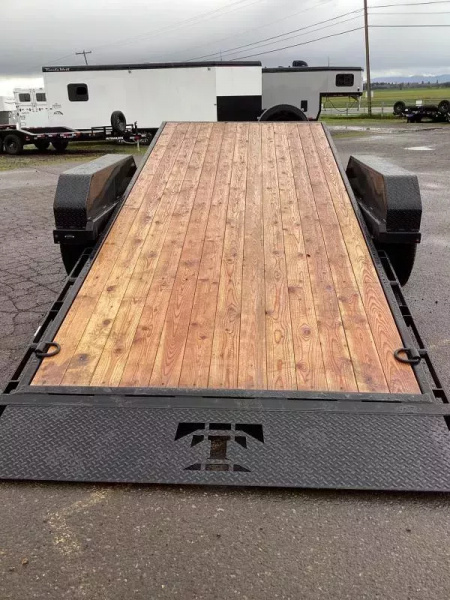 New 2025 Teton Trailer Price Reduced $2200 -20' Tilt Deck 16K Tilt Trailer