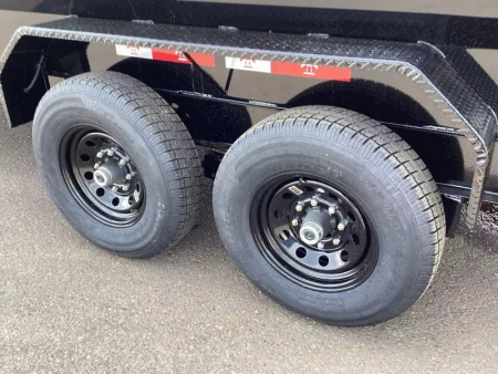 New 2025 Teton Trailer PRICE REDUCED $1850! 2025 Teton  Dump Trailer 14' long x 82'' wide-14k- Scissor lift- XL chain box-tarp system! Dump Trailer