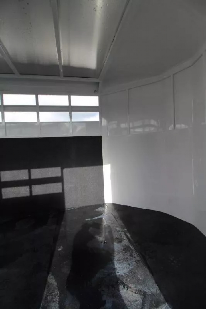 New 2026 Trails West Adventure PRICE REDUCED! 14' Stock / Stock Combo Trailer-Flood Light-Rubber Wall mats- Spare Tire