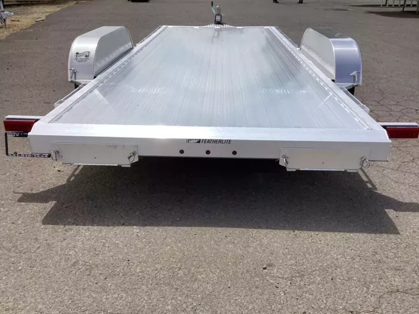 New 2026 Featherlite 3182 20' Flatbed Car Hauler Trailer Aluminum Car Hauler