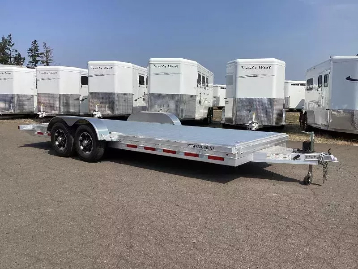 New 2026 Featherlite 3110 - 17'6" Car Hauler - Aluminum - 6ft ramps- Other Lengths Available!