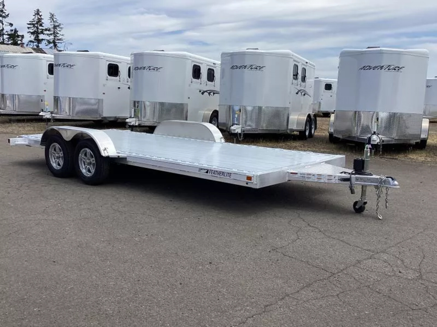 New 2026 Featherlite 3110 - 17'6" Car Hauler - Aluminum - 6ft ramps- Other Lengths Available!!