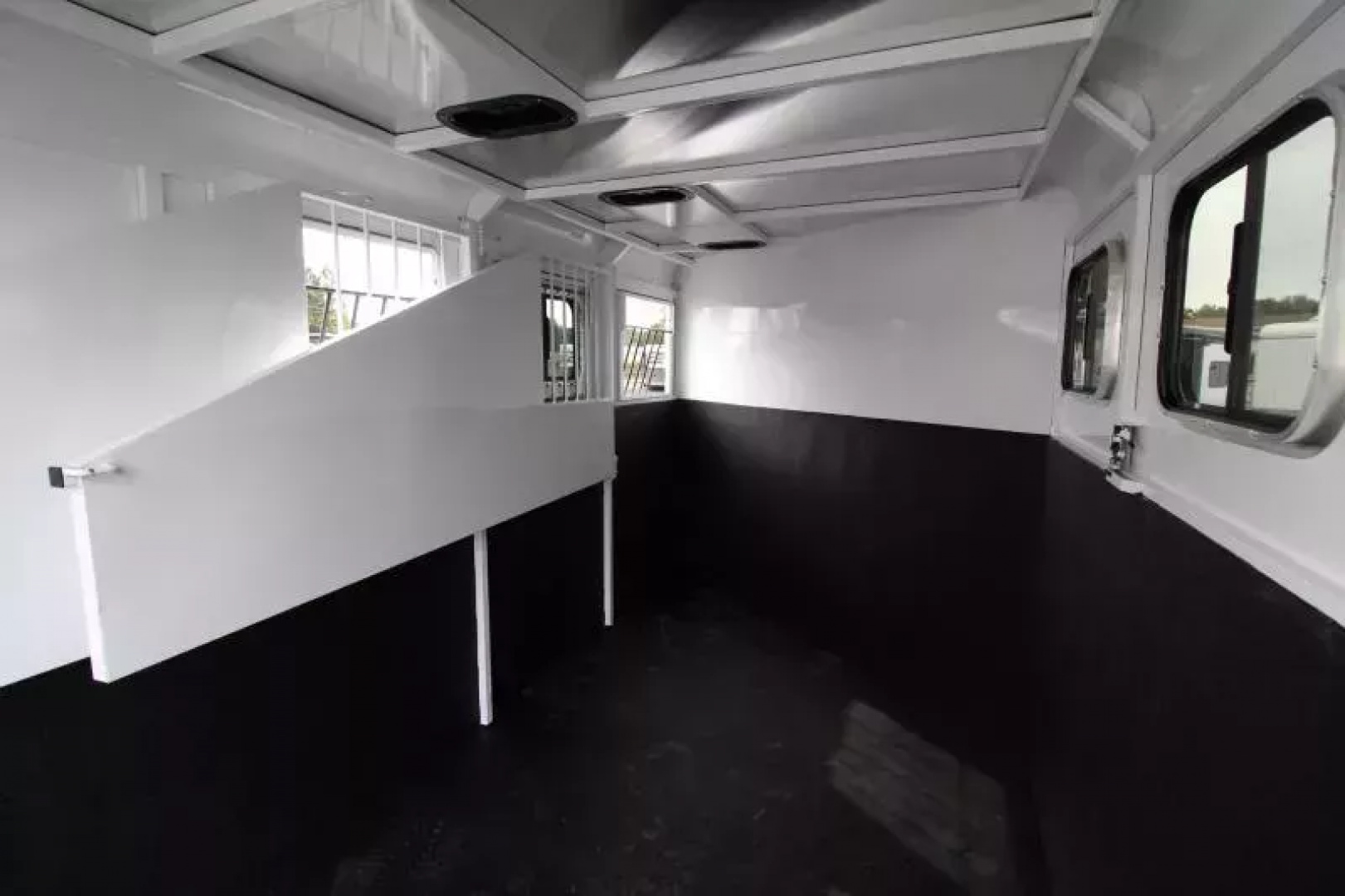 New 2026 Trails West Adventure II MX - 7'T, 6'9"W - Swing out saddle rack - Water Tank 3 Horse Trailer