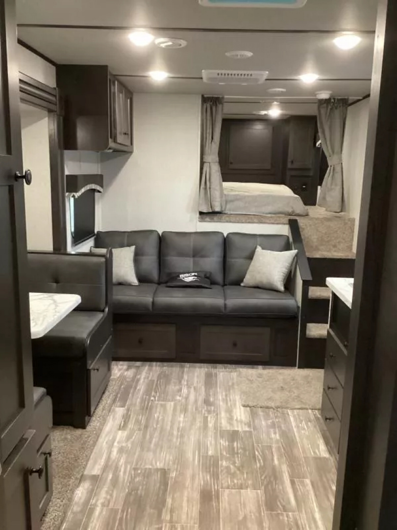 New PRICE REDUCED!!! 2026 Bison Silverado 13ft LQ w/ Sofa AND Dinette! - Slide out - Ramp