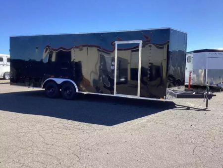 New 2026 Compass Indigo DLX 8.5x24 Enclosed Car Hauler Car Hauler