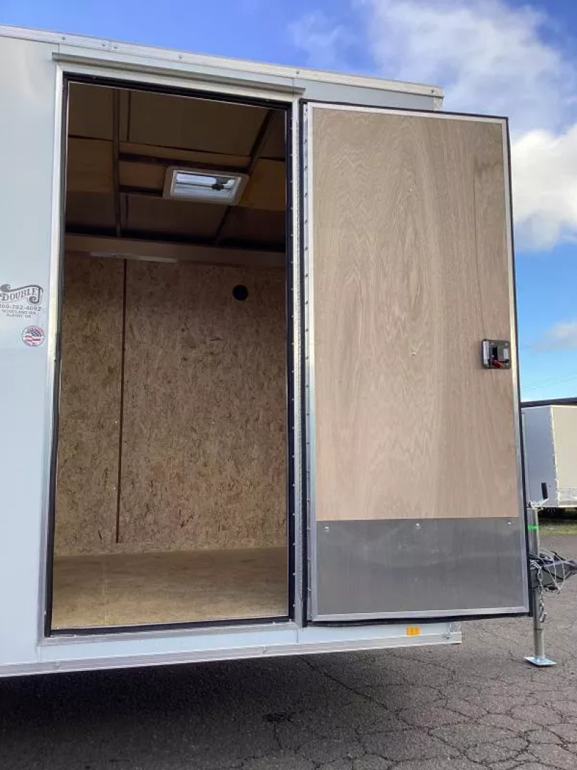 New 2026 Compass Indigo DLX 7x16 Enclosed Cargo Trailer-Rear Flat Top W/ V-Nose Cargo / Enclosed Trailer