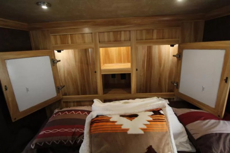 Used 2022 Exiss Escape 7204 - 4FT SW Living Quarters 2 Horse Trailer PRICE REDUCED!