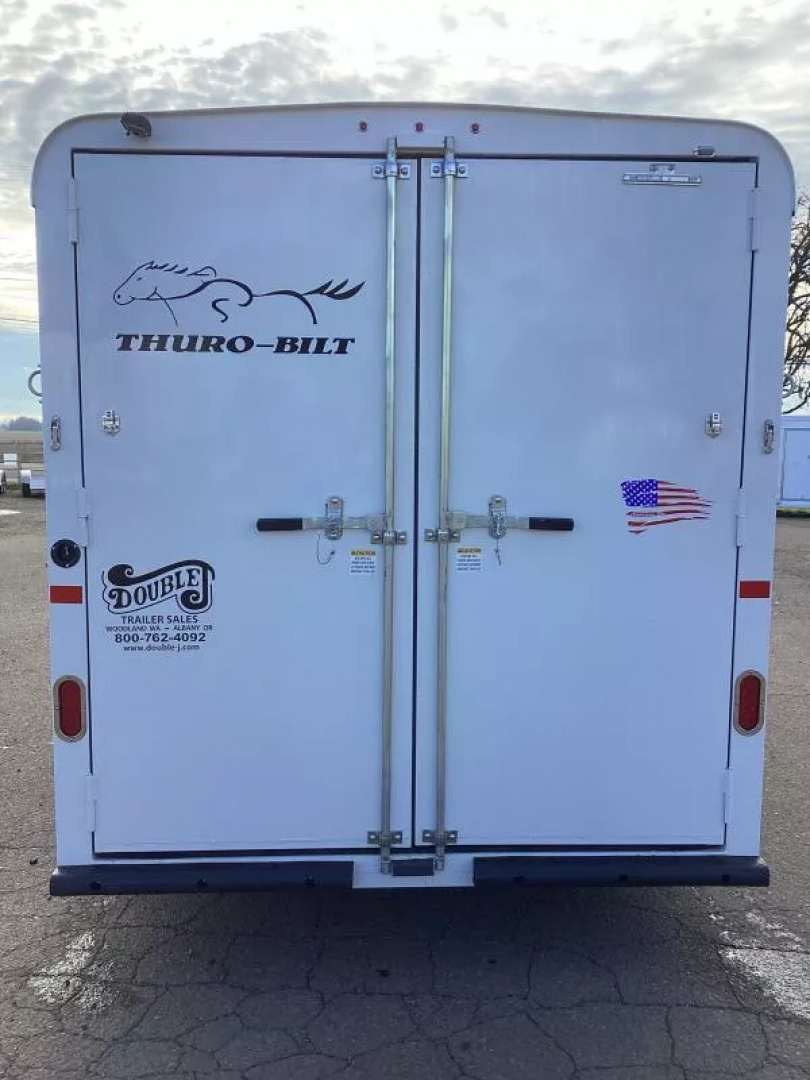 New 2026 Thuro-Bilt Renegade 3 Horse Trailer - Adjustable Dividers- 1' Added Length - Swing Out Saddle Rack