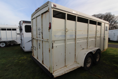 Used 1995 Circle J 4 Horse Trailer - Adjustable Dividers