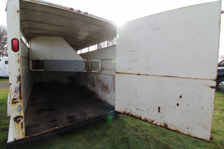 Used 1995 Circle J 4 Horse Trailer - Adjustable Dividers