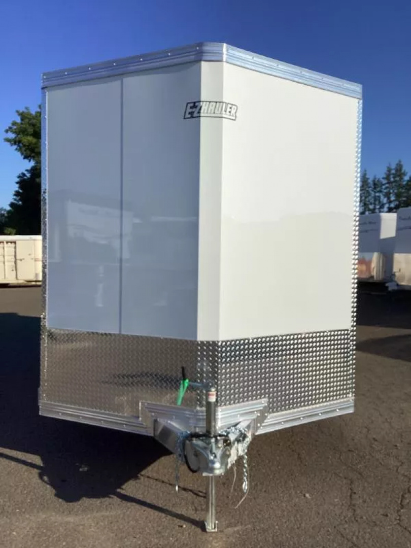 New 2026 ALCOM -EZ HAULER TRAILER- ALL ALUMINUM- 7.5' WIDE- 3'' EXTRA HEIGHT-CARGO PACKAGE! Cargo / Enclosed Trailer