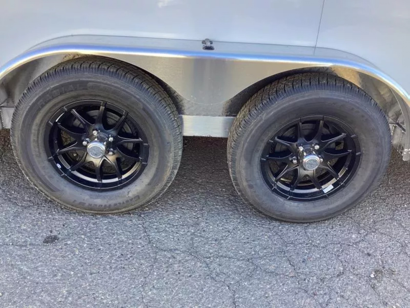 New 2026 ALCOM -EZ HAULER TRAILER- ALL ALUMINUM- 7.5' WIDE- 3'' EXTRA HEIGHT-CARGO PACKAGE! Cargo / Enclosed Trailer