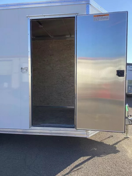 New 2026 ALCOM -EZ HAULER TRAILER- ALL ALUMINUM- 7.5' WIDE- 3'' EXTRA HEIGHT-CARGO PACKAGE! Cargo / Enclosed Trailer