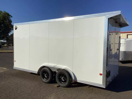 New 2026 ALCOM -EZ HAULER TRAILER- ALL ALUMINUM- 7.5' WIDE- 3'' EXTRA HEIGHT-CARGO PACKAGE! Cargo / Enclosed Trailer