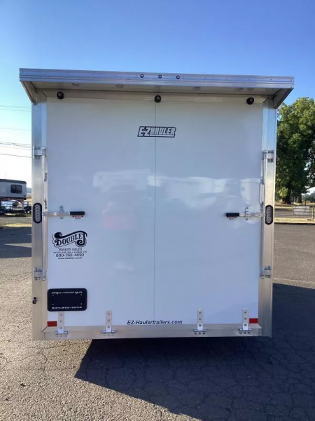 New 2026 ALCOM -EZ HAULER TRAILER- ALL ALUMINUM- 7.5' WIDE- 3'' EXTRA HEIGHT-CARGO PACKAGE! Cargo / Enclosed Trailer
