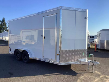 New 2026 ALCOM -EZ HAULER TRAILER- ALL ALUMINUM- 7.5' WIDE- 3'' EXTRA HEIGHT-CARGO PACKAGE! Cargo / Enclosed Trailer