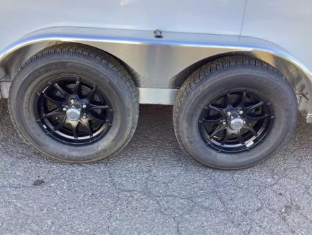 New 2026 ALCOM -EZ HAULER TRAILER- ALL ALUMINUM- 7.5' WIDE- 3'' EXTRA HEIGHT-CARGO PACKAGE! Cargo / Enclosed Trailer