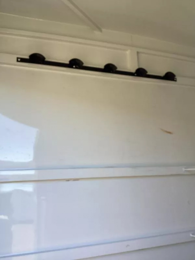 Used 2019 Thuro-Bilt Wrangler 2 Horse Trailer-Telescoping Padded Dividers-Swing-Out Saddle Tree- Spare Tire- Extra Divider Catch Horse Trailer