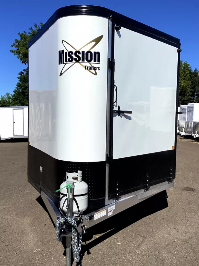 New 2026 ALCOM Mission All Sport- HEATED-Paddle Grabbers- Ski Guide Track-ALL ALUMINUM! Snowmobile Trailer