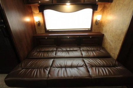 Used 2022 Exiss Endeavor 8312 - 12'sw LQ w/ Slide-8'W-3 Horse aluminum Trailer