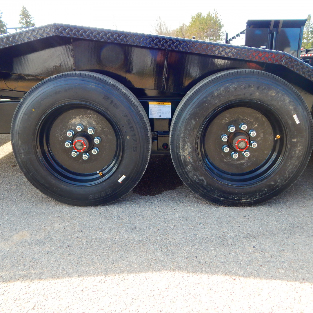 New 2026 Midsota 8.5x16+6 17.6k Implement w/ Drive Over Fenders Equipment Trailer