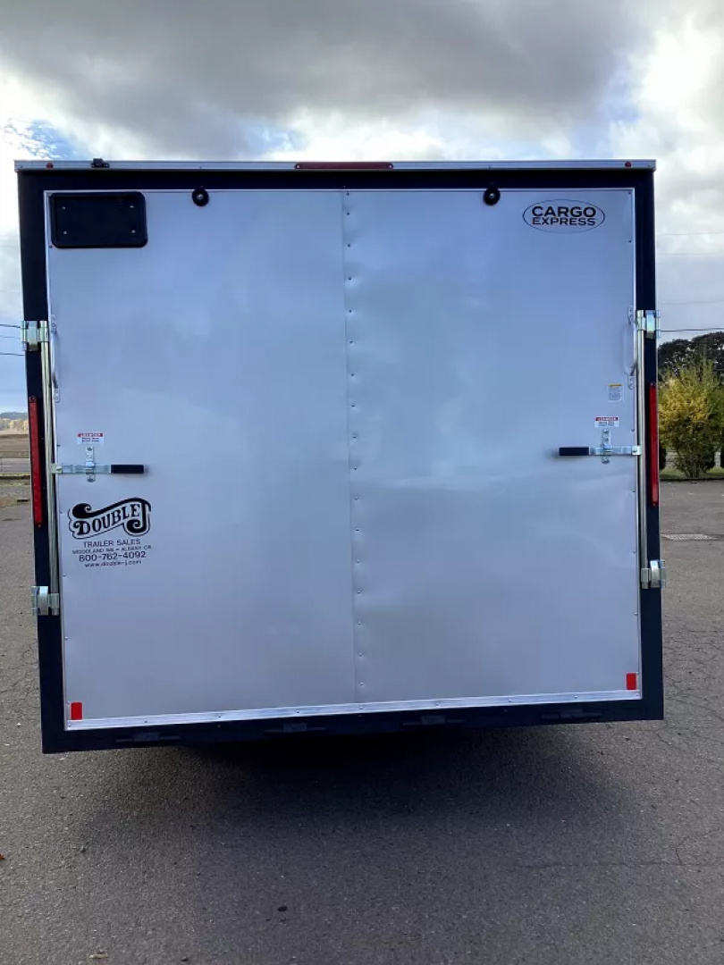 New 2026 Novae Cargo Express 8.5' x 20'  Enclosed Car Hauler- Silver- 6" Extra Height-Stabilizer jacks