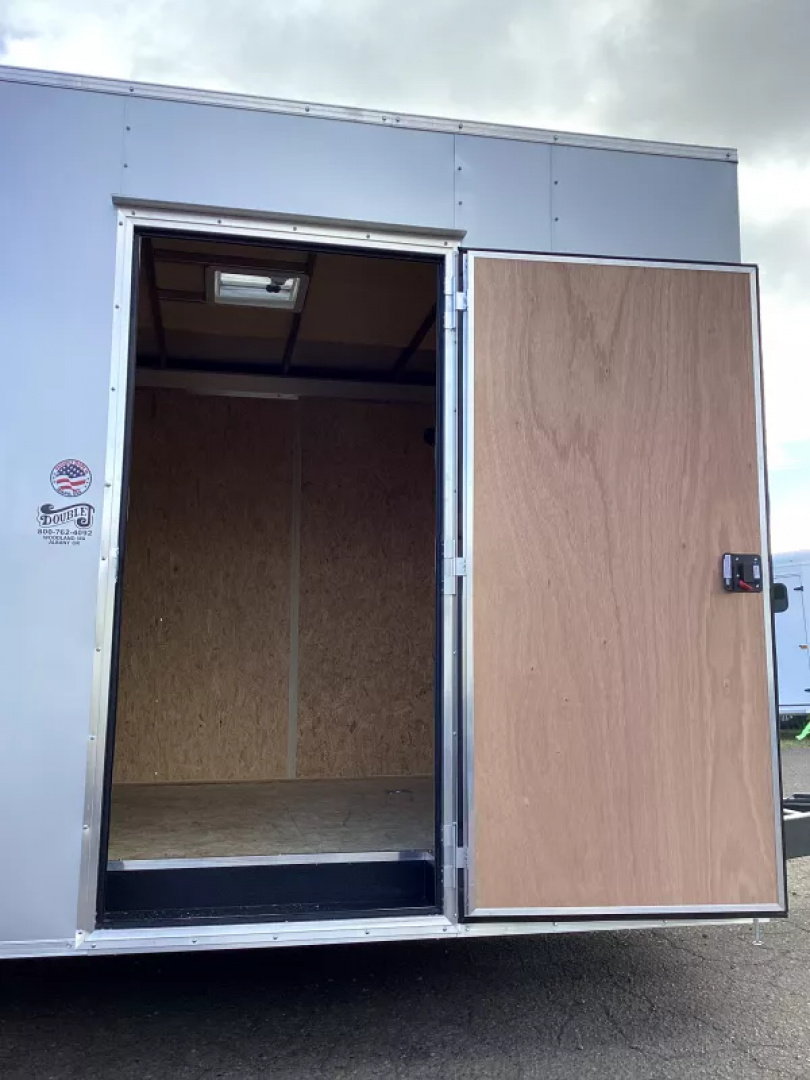 New 2026 Novae Cargo Express 8.5' x 20'  Enclosed Car Hauler- Silver- 6" Extra Height-Stabilizer jacks