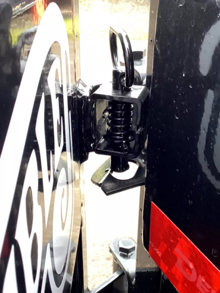 New 2026 Delco Dump Trailer 5x10 7K - Spreader gate - 18" sides - slide in ramps Dump Trailer