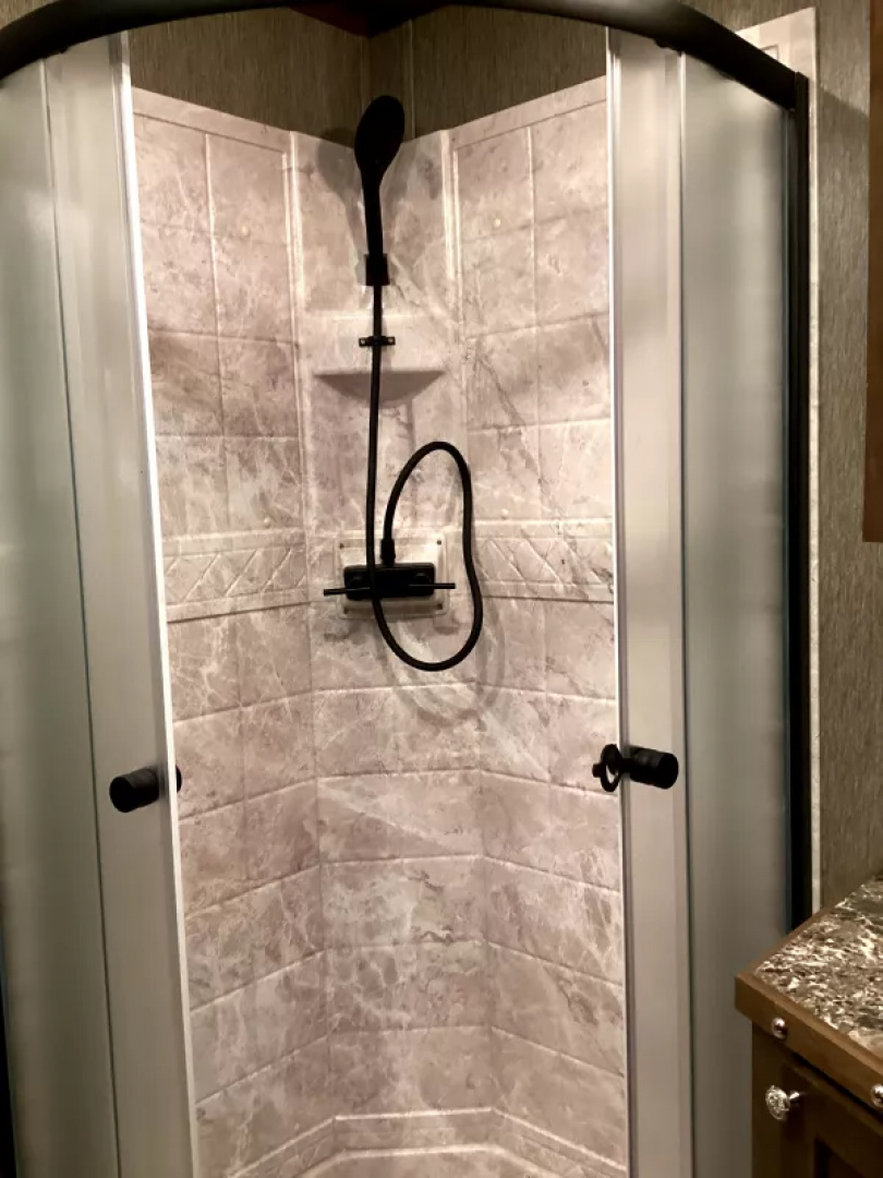 New 2026 SMC Patriot 8414SSR  8'T 8'W 13ft SW - SOFA & DINETTE - Solar - Slide Out - ALL REAL WOOD INT. -LOADED! 4 Horse Aluminum Trailer