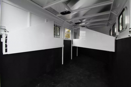 New 2026 Trails West Adventure MX II 4 Horse Trailer - Swing Out Saddle Rack