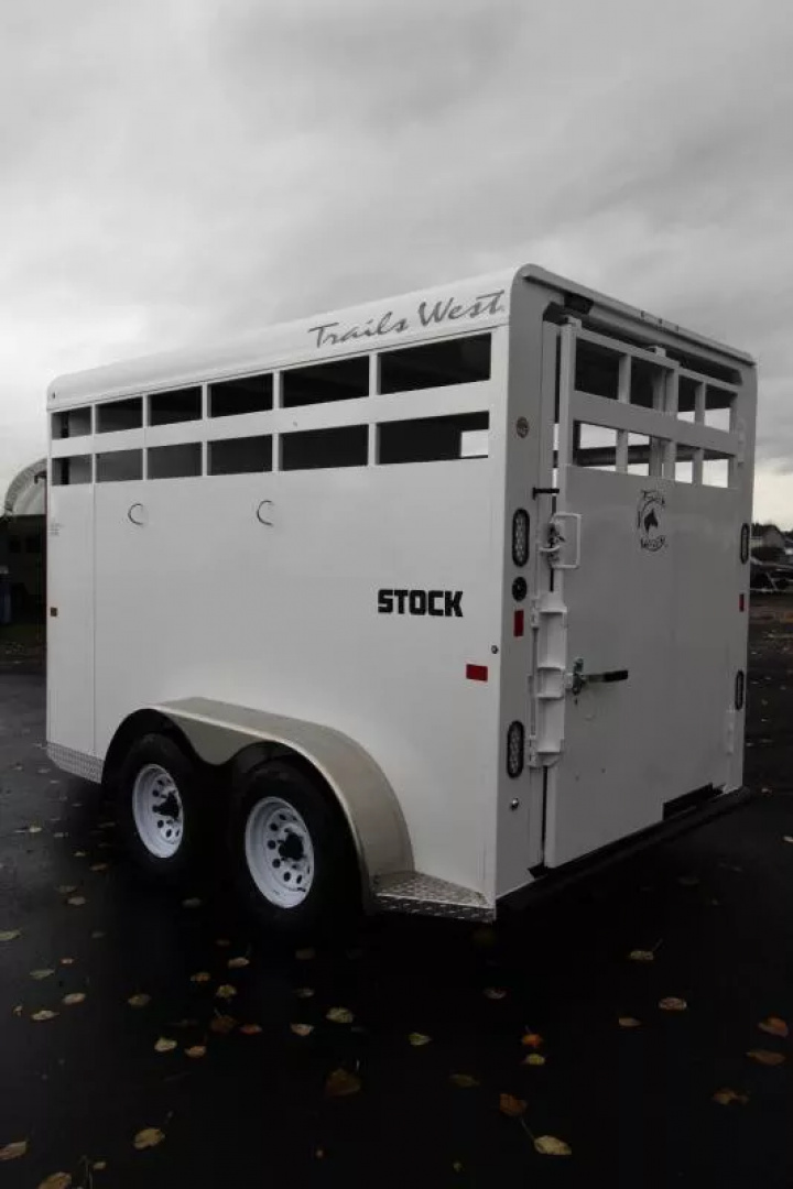 New 2026 Trails West Adventure II 14'  Stock / Stock Combo Trailer