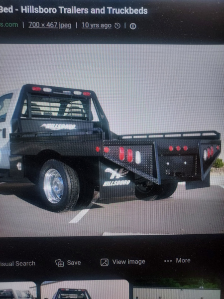 New 2026 Hillsboro GII 8FT SW Steel Ford Truck Bed