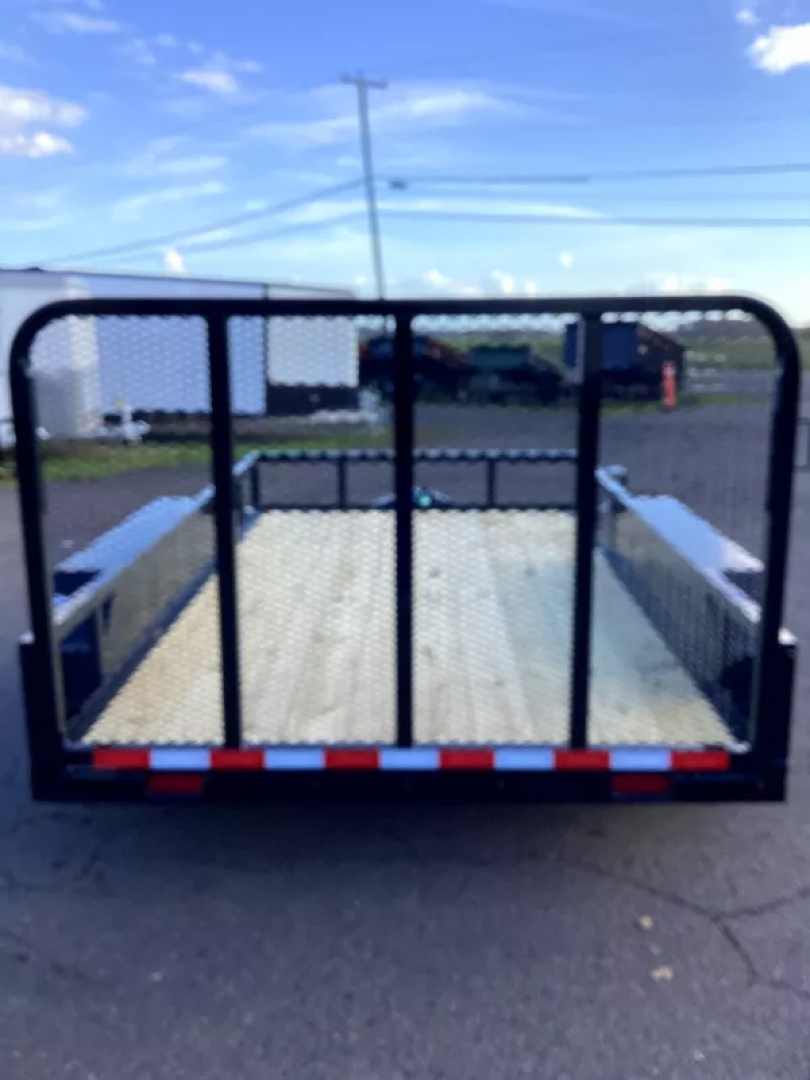 New 2026 Delco U512 Utility Trailer-Straight deck w/ 4' Ramp gate