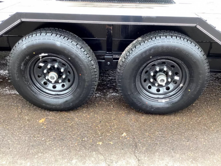 New NEW 2023 Delco 24'x102" Open Car Hauler - Drive over fenders - Monster Ramps