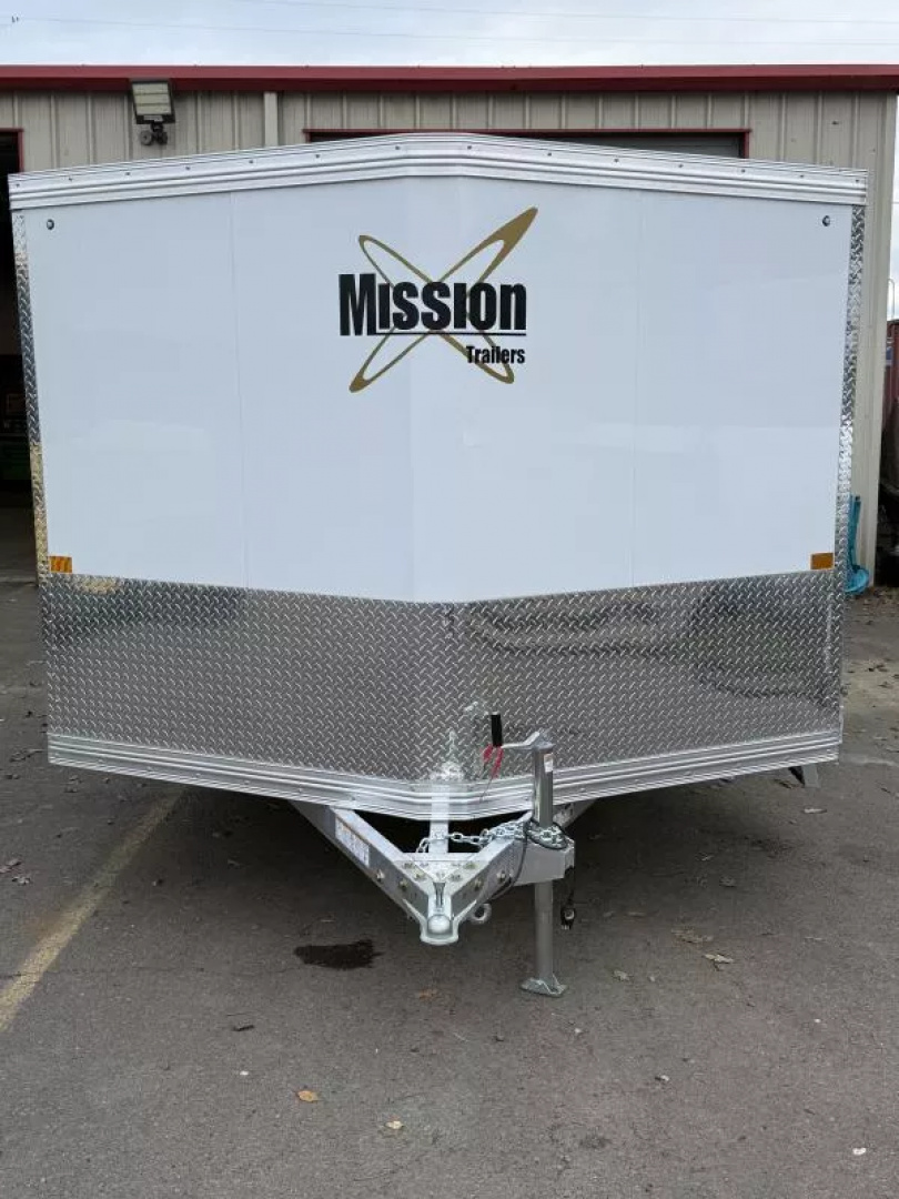 New SEASON CLEARANCE SALE! 2026 ALCOM MISSION CROSSOVER 101''X 12' Snowmobile Trailer- Paddle Grabbers and Ski Guides!
