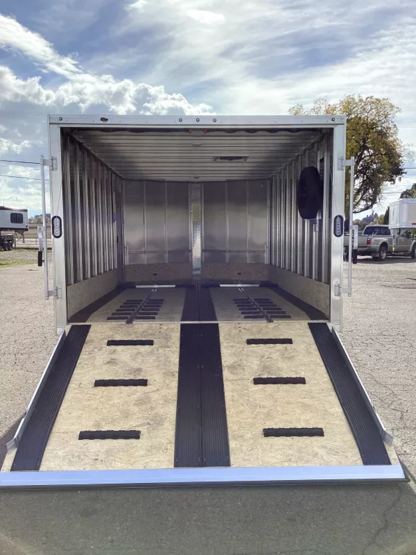 New SEASON CLEARANCE SALE! 2026 ALCOM MISSION CROSSOVER 101''X 12' Snowmobile Trailer- Paddle Grabbers and Ski Guides!