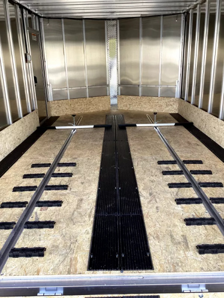 New SEASON CLEARANCE SALE! 2026 ALCOM MISSION CROSSOVER 101''X 12' Snowmobile Trailer- Paddle Grabbers and Ski Guides!