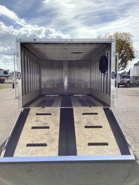 New SEASON CLEARANCE SALE! 2026 ALCOM MISSION CROSSOVER 101''X 12' Snowmobile Trailer- Paddle Grabbers and Ski Guides!