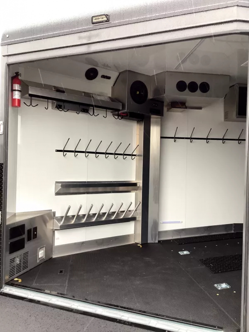 New 2026 Trails West RPM 20' Snowmobile Trailer - 30 gal. Fuel Cell - Altitude Pckg. - Electric Jack - Power Rear Ramp-7.5 gal. LP Tanks