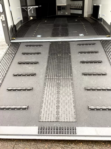 New 2026 Trails West RPM 20' Snowmobile Trailer - 30 gal. Fuel Cell - Altitude Pckg. - Electric Jack - Power Rear Ramp-7.5 gal. LP Tanks