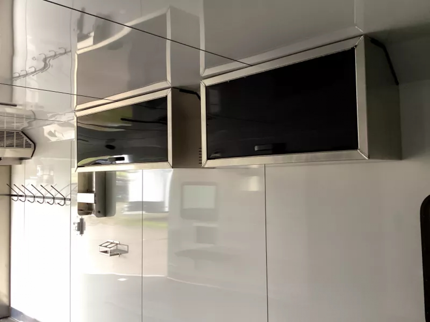 New 2026 Trails West 28ft. Snowmobile Trailer - Altitude package - Track melt Heater - Charcoal w/ black cove - Power rear ramp