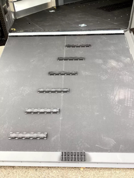 New 2026 Trails West 28ft. Snowmobile Trailer - Altitude package - Track melt Heater - Charcoal w/ black cove - Power rear ramp