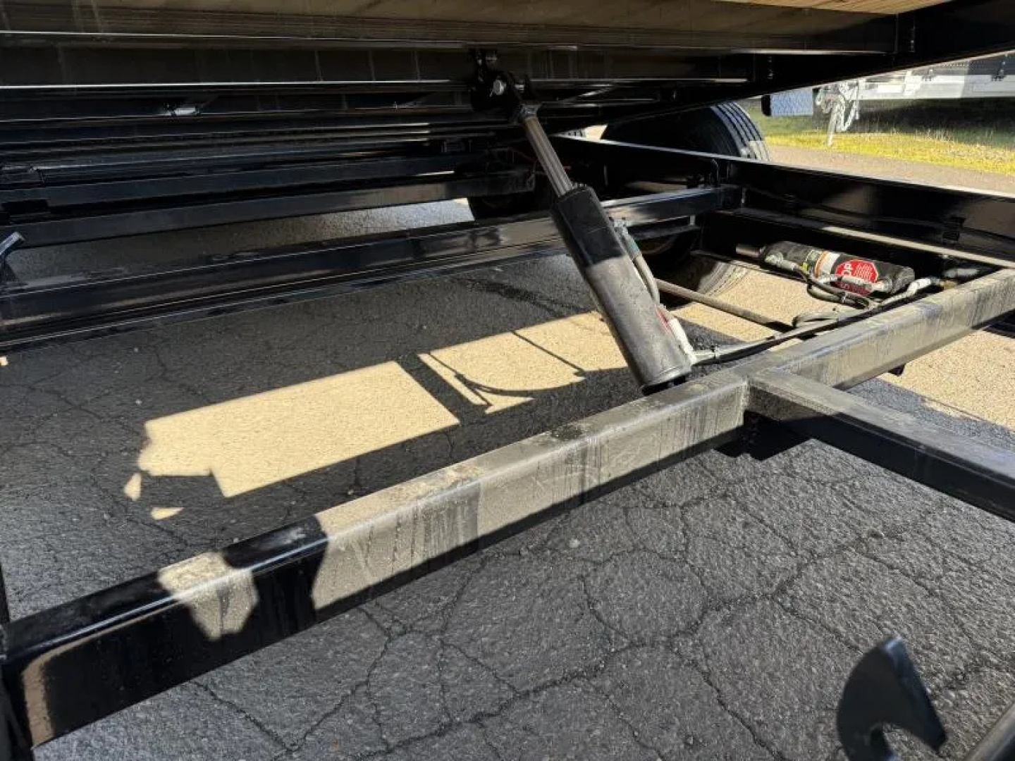 New 2026 Delco Trailers T324-Bumper Tilt Car/Equipment Trailer-8' Stationary Deck, Knife Edge, 17.5" tires