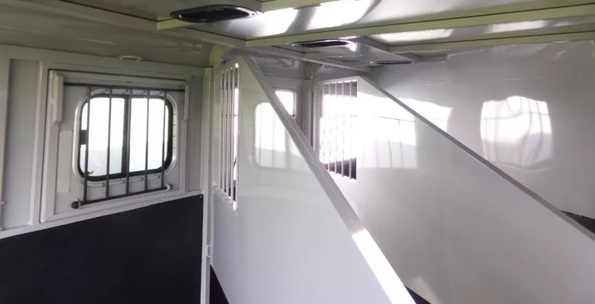 New 2026 Trails West Adventure MX II 3H-GREY-7'T 6'9"W Horse Trailer- Swing out Saddle Rack, Water Tank